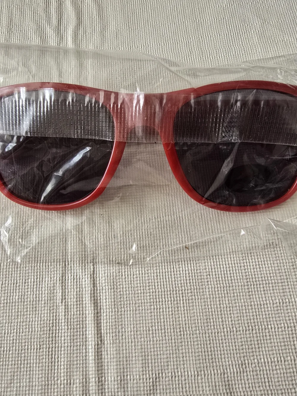 Red Kids Sunglasses with Lanyard New Others Like New